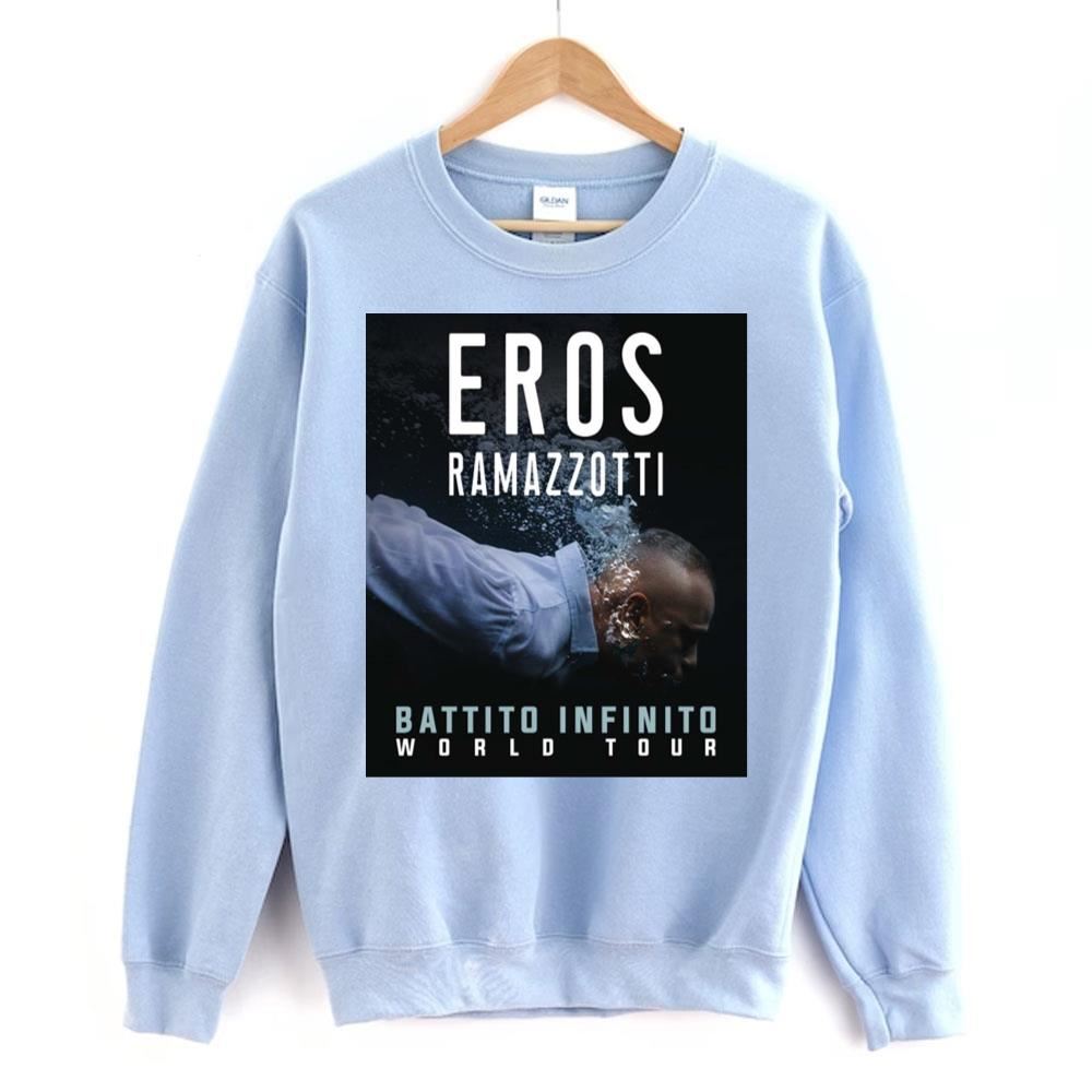 World Tour Eros Ramazzotti Battito Infinito Limited Edition T-shirts